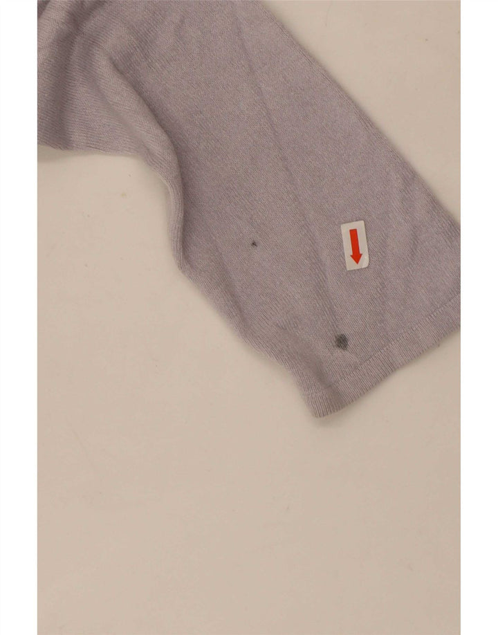 Marks & Spencer Offener Damen-Cardigan-Pullover UK 12 Mittelgraues Acryl