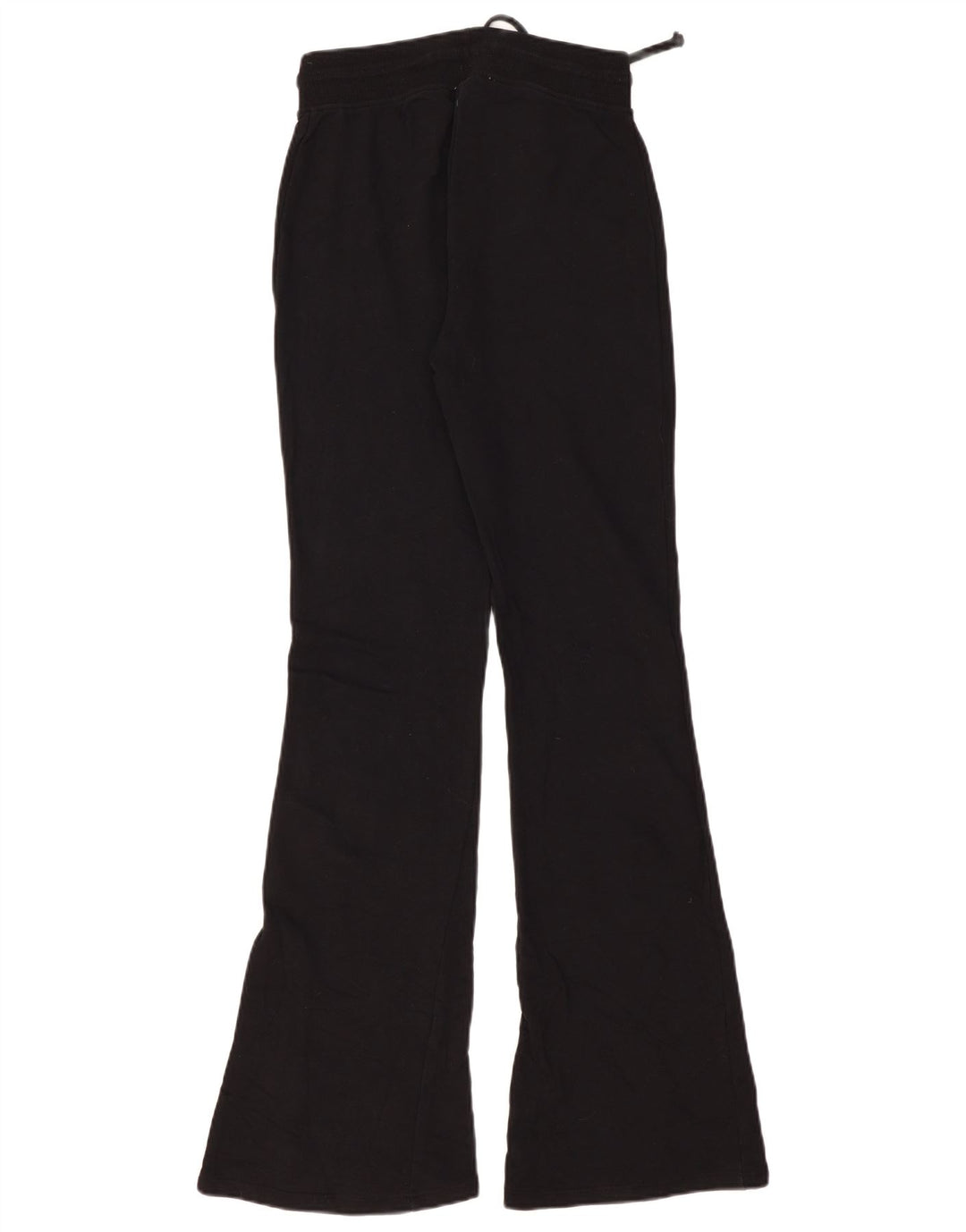 Zara Damen Flare-Trainingshose UK 12 Medium Schwarz