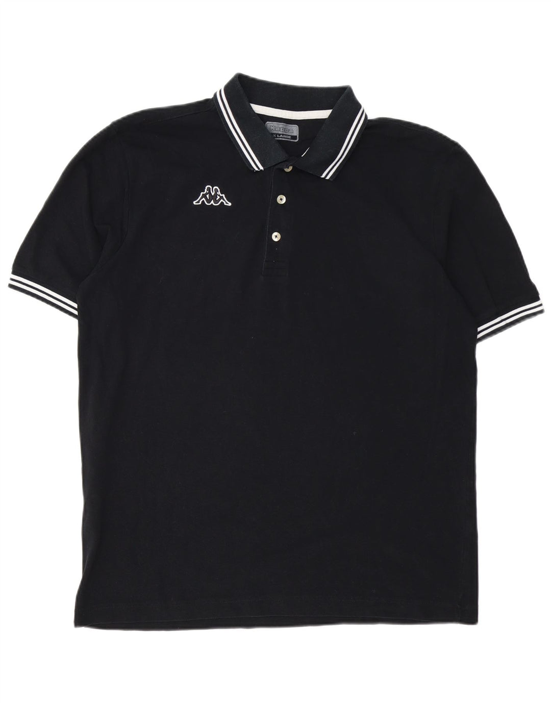 Kappa Herren Poloshirt XL Schwarz