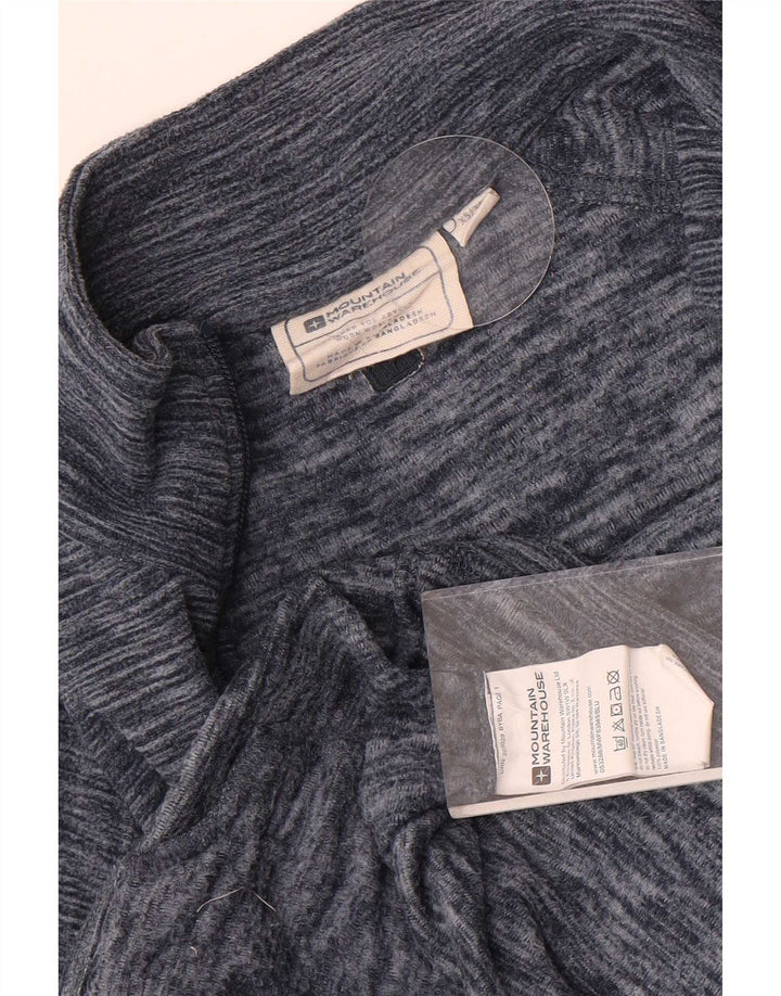 Mountain Warehouse Fleecejacke für Damen, UK 6 XS, grau meliertes Polyester