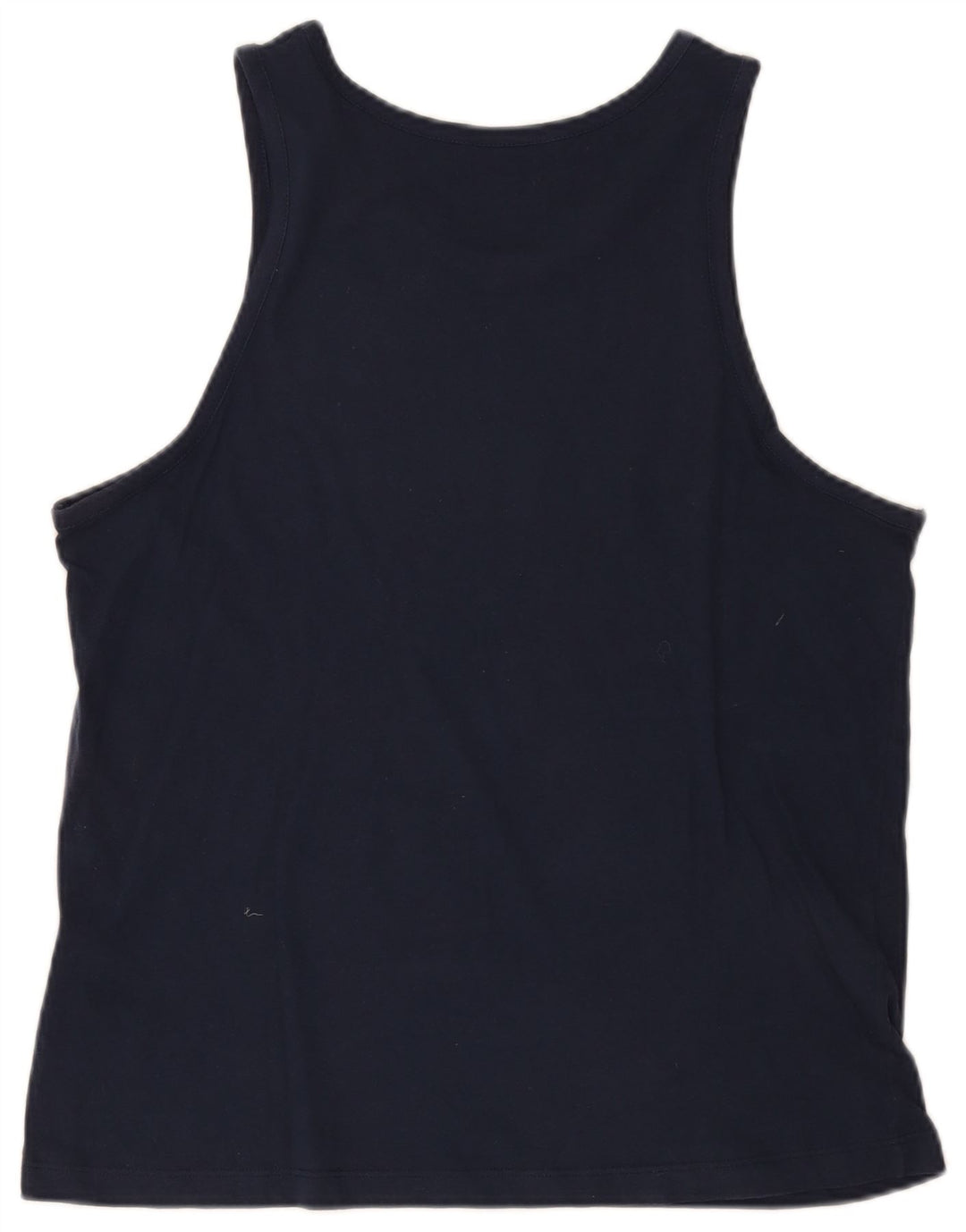 Nike Herren Slim Fit Grafik-Weste-Oberteil, groß, marineblaue Baumwolle