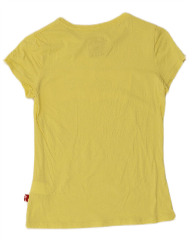 Levi's Jungen-T-Shirt mit Grafik, 13–14 Jahre, gelbes Modal