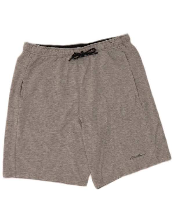 Eddie Bauer Herren-Sportshorts, Mittelgrau, Viskose