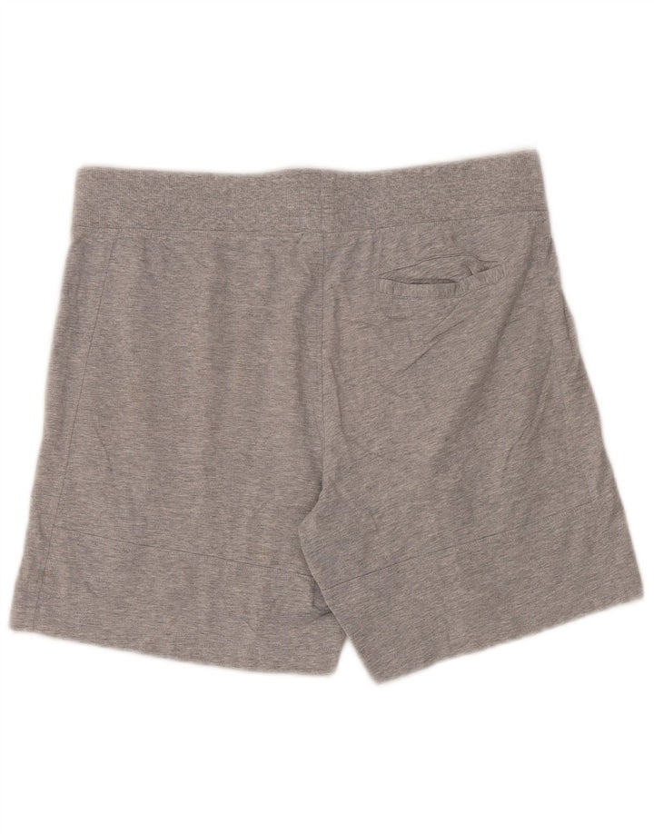 Converse Herren-Sportshorts aus mittelgrauer Baumwolle