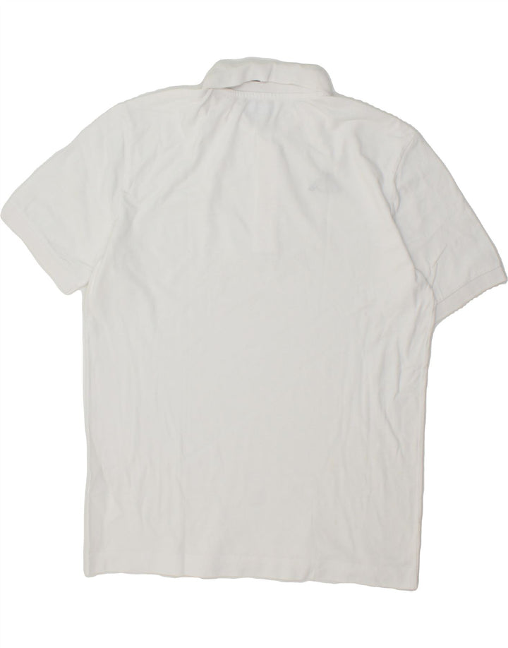 KAPPA Mens Polo Shirt Large White Cotton Vintage Kappa and Second-Hand Kappa from Messina Hembry 