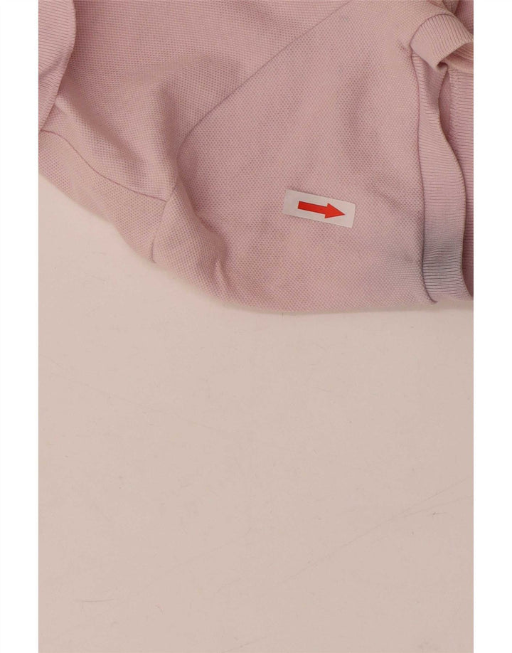 Lacoste Damen-Poloshirt, Größe 34, klein, rosa Baumwolle