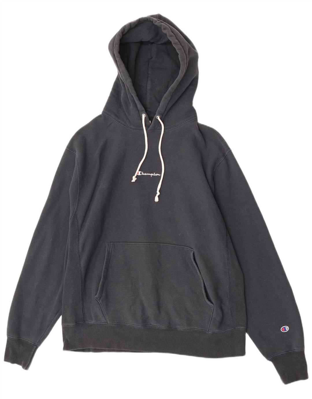 Champion Herren-Kapuzenpullover, groß, aus schwarzer Baumwolle