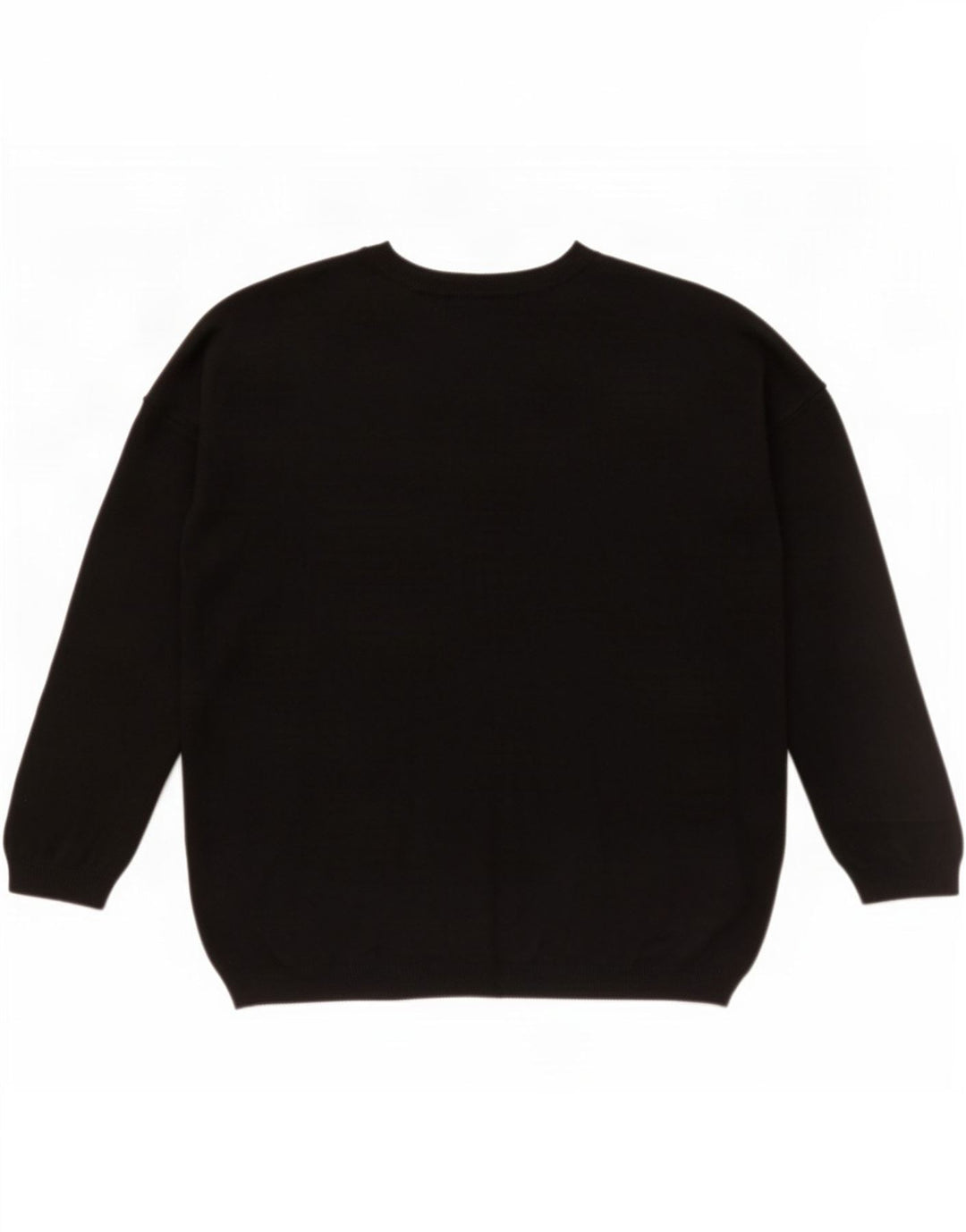Marks & Spencer Damen-Pullover mit Rundhalsausschnitt, Gr. 14, mittelschwarz