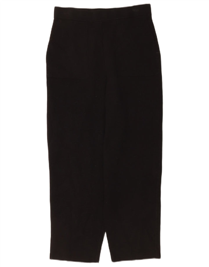 Kurze Hose von Zara für Damen, mittelgroß, W28, L24, schwarze Viskose