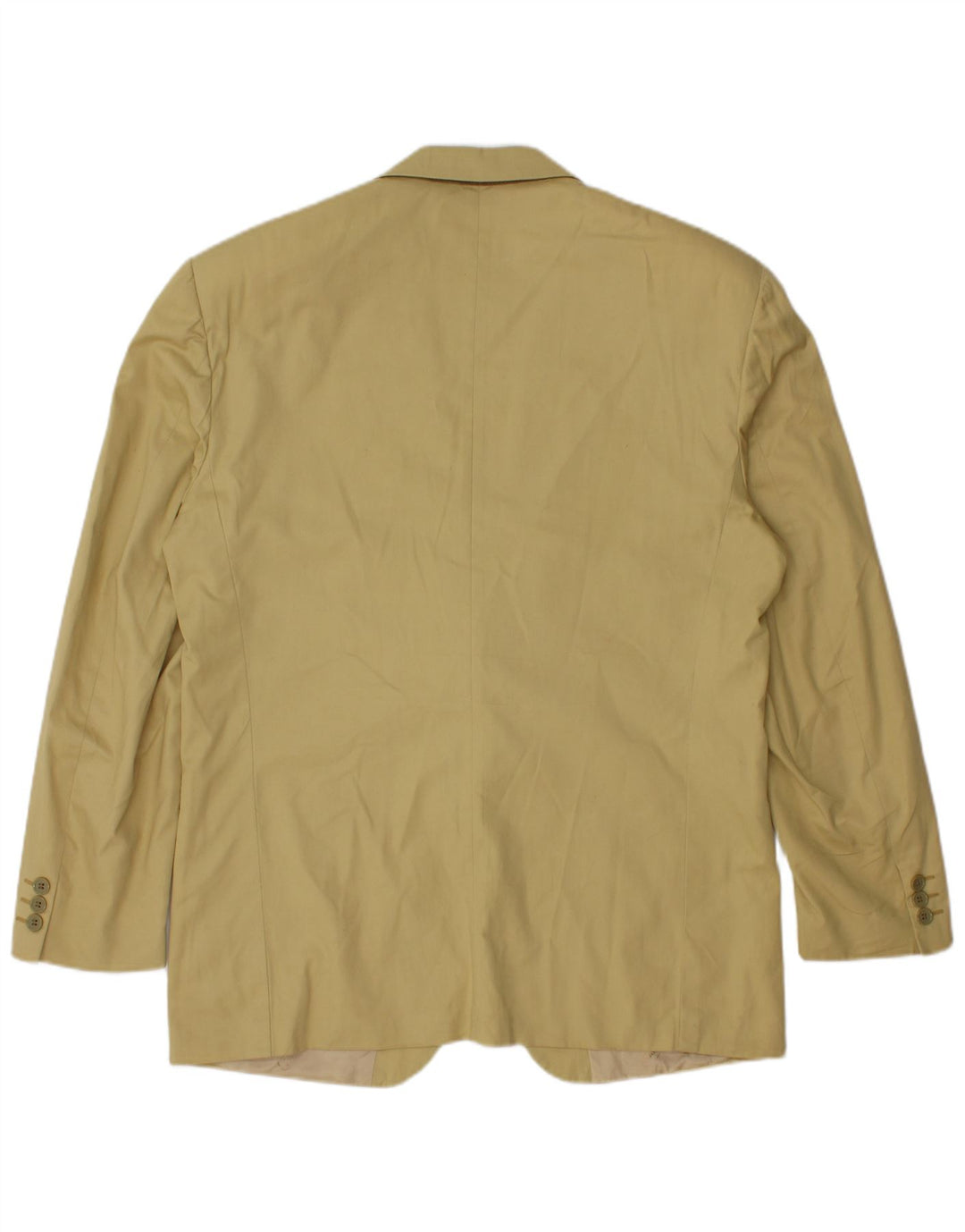 Cacharel Herren 2-Knopf-Blazerjacke IT 52 XL Beige Baumwolle
