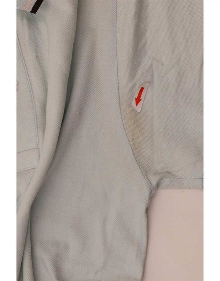 Fred Perry Herren-Poloshirt, kleine blaue Baumwolle