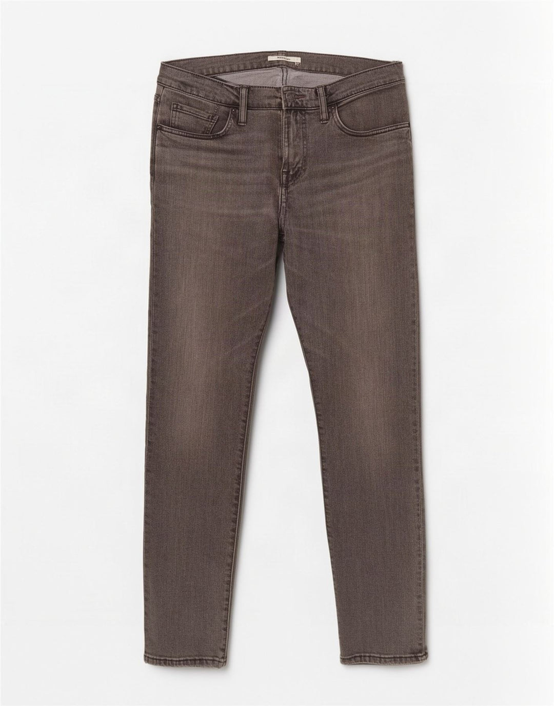 Levi's Herren 502 Tapered Jeans W30 L32 Graue Baumwolle