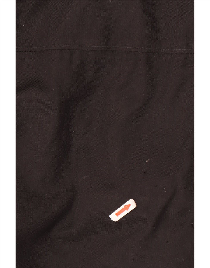 The North Face Wattierter Damenmantel mit Kapuze, UK 14, Mittelschwarzes Nylon