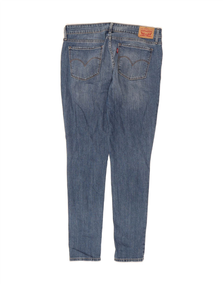 LEVI'S Womens 711 Skinny Jeans W30 L30 Blue Cotton Vintage Levi's and Second-Hand Levi's from Messina Hembry 
