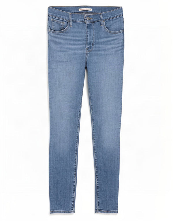 Levi's Damen Skinny Jeans W29 L30 Blaue Baumwolle
