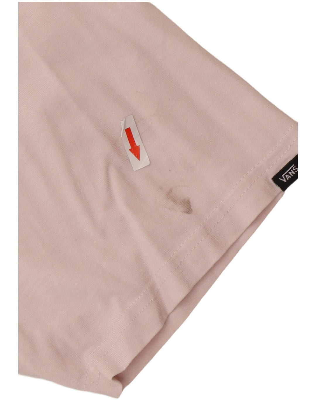 Vans Herren-T-Shirt mit klassischer Passform, groß, rosa Baumwolle