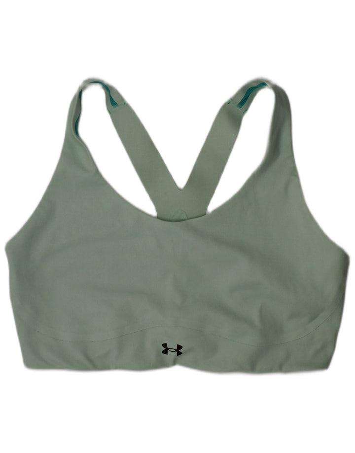 Under Armour Damen Sport-BH-Oberteil, groß, grün, Polyamid