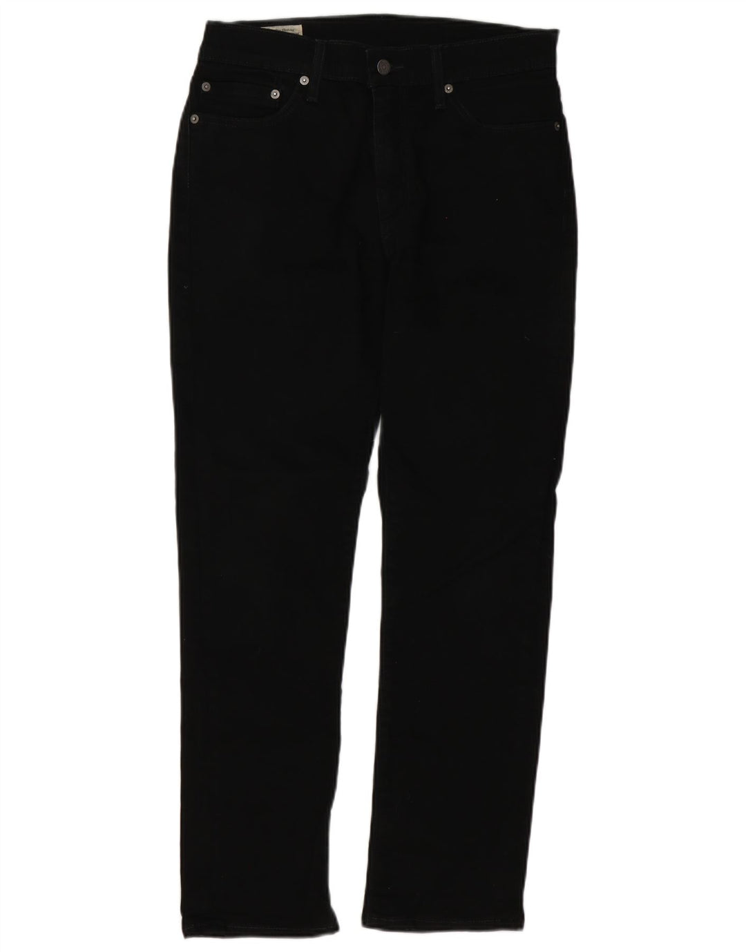 LEVI'S Herren 511 Slim Jeans W33 L30 Schwarze Baumwolle