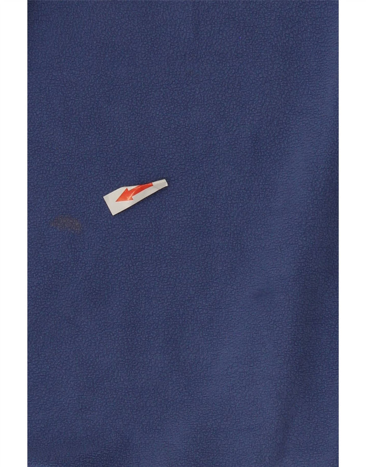 CHAMPION Jungen-Fleecepullover mit Reißverschluss am Hals, 13–14 Jahre, marineblaues Polyester