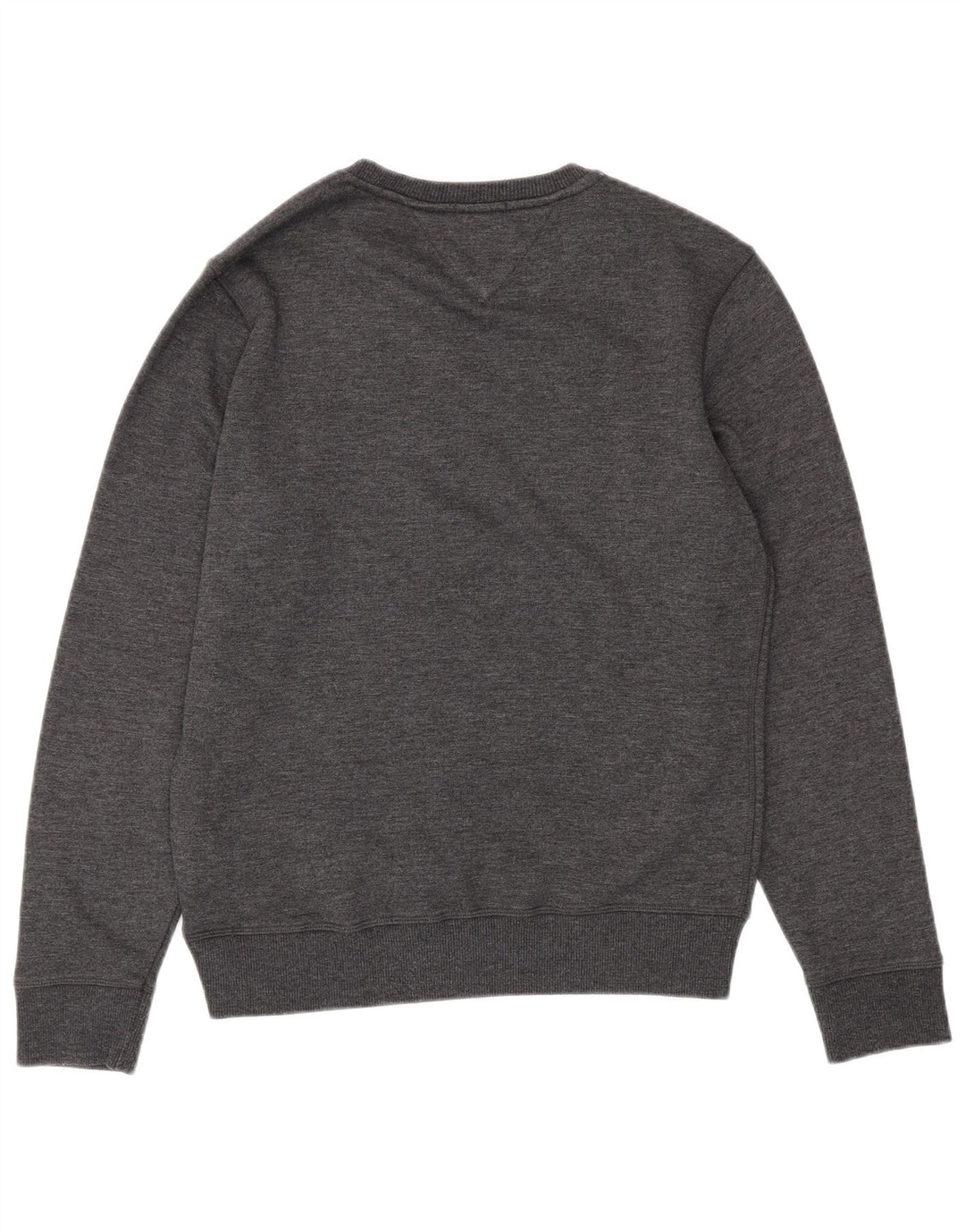 TOMMY HILFIGER Herren-Sweatshirt mit normaler Passform, klein, grau meliert