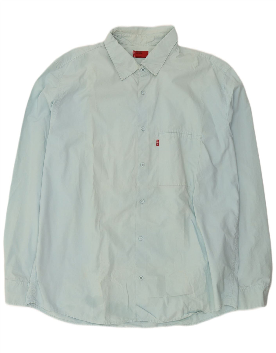 Levi's Herrenhemd 2XL Blaue Baumwolle
