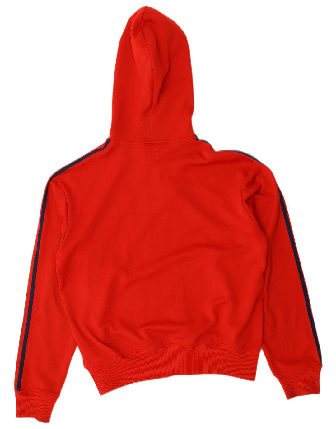 Adidas Herren-Kapuzenpullover mit Reißverschluss, groß, rot, Polyester