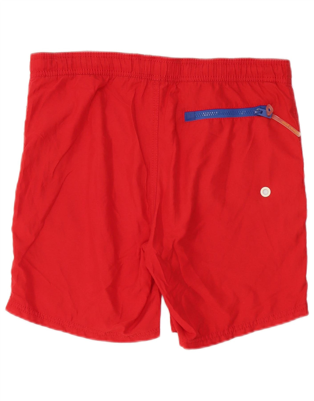Superdry Herren Badeshorts mit Grafik, Größe S, Rot, Polyester
