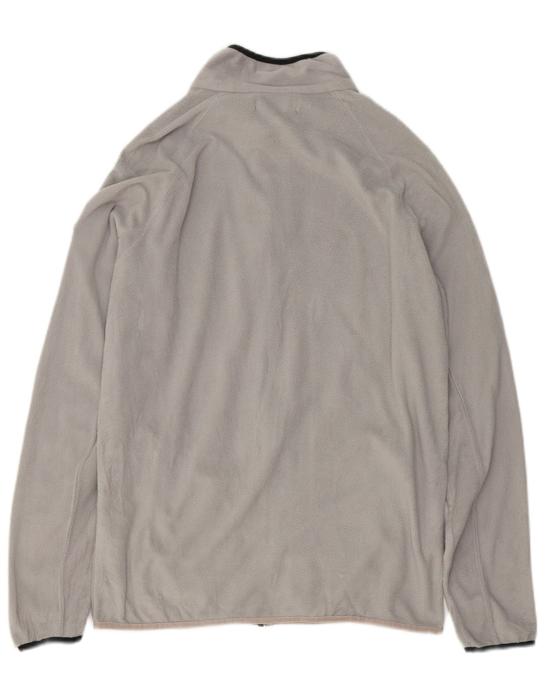 TRUSSARDI Damen Fleecejacke UK 18 XL Grau Polyester