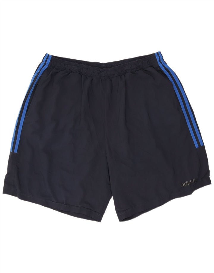 ADIDAS Herren Sportshorts 2XL Marineblau Polyester