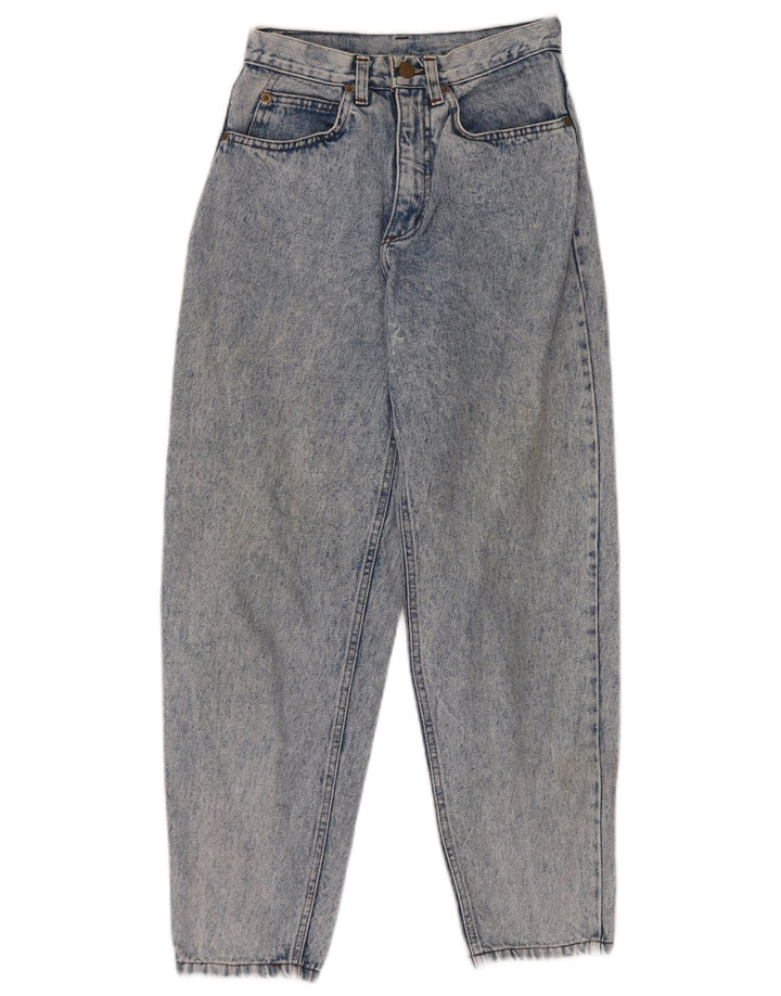 JESSI Damen Tapered Jeans W26 L29 Blau