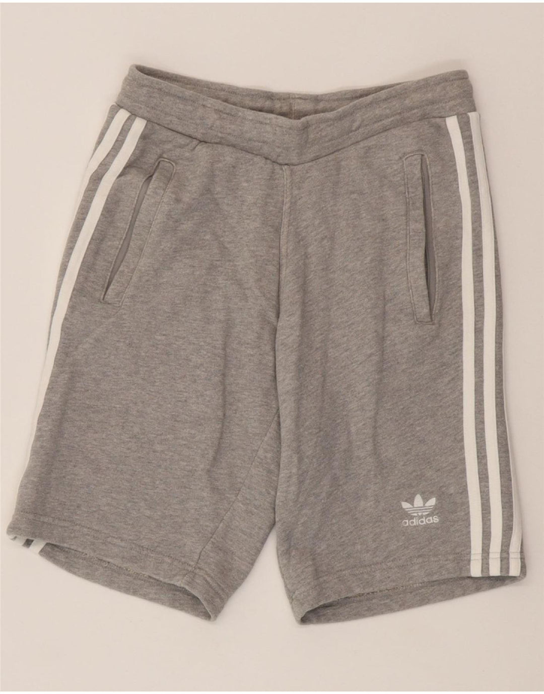 ADIDAS Mens Sport Shorts XS  Grey Cotton Vintage Adidas and Second-Hand Adidas from Messina Hembry 