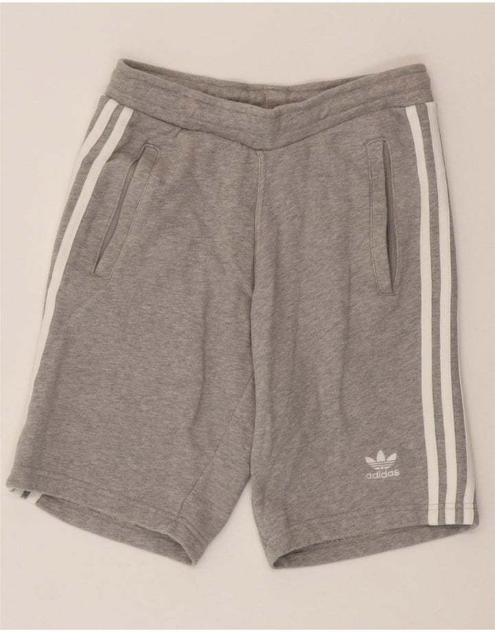 ADIDAS Mens Sport Shorts XS  Grey Cotton Vintage Adidas and Second-Hand Adidas from Messina Hembry 