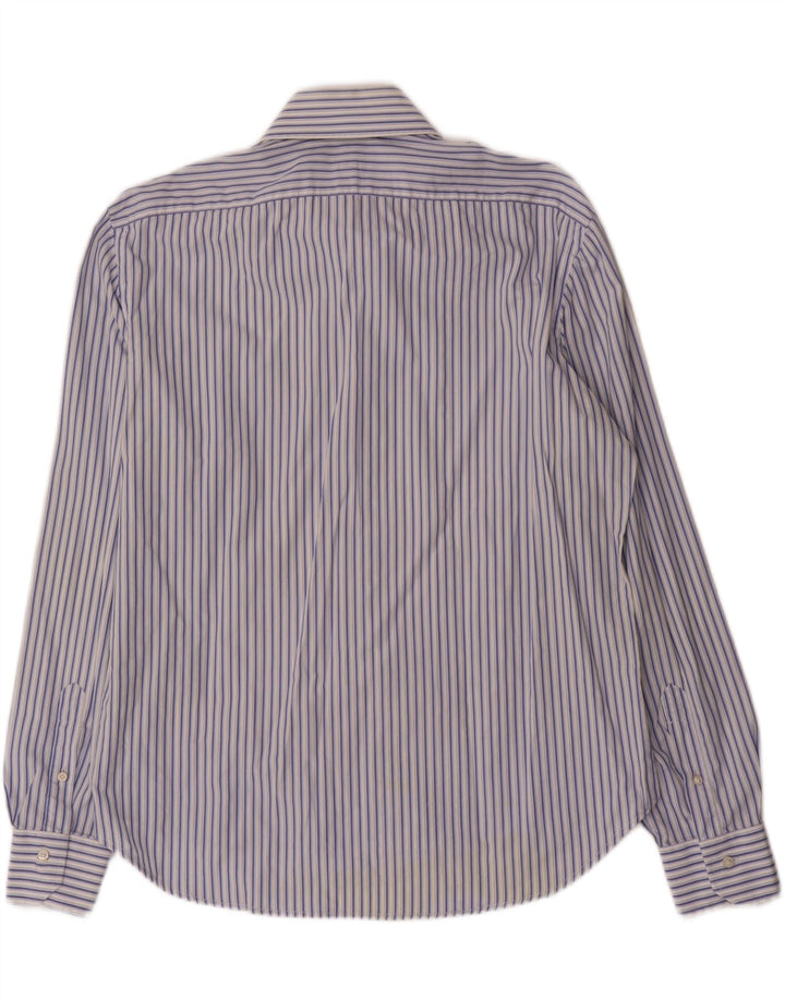 Barba Herrenhemd Größe 17 XL Blau gestreift
