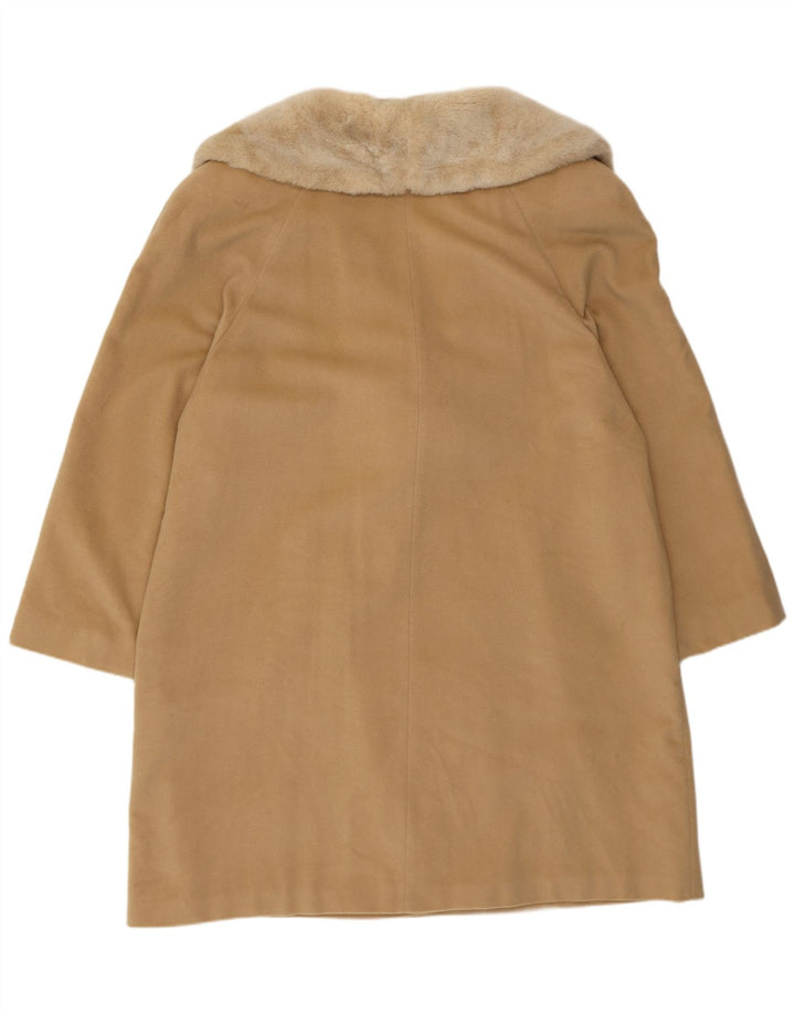 Marks & Spencer Damen St. Michael Zweireihiger Mantel UK 16 Large Beige
