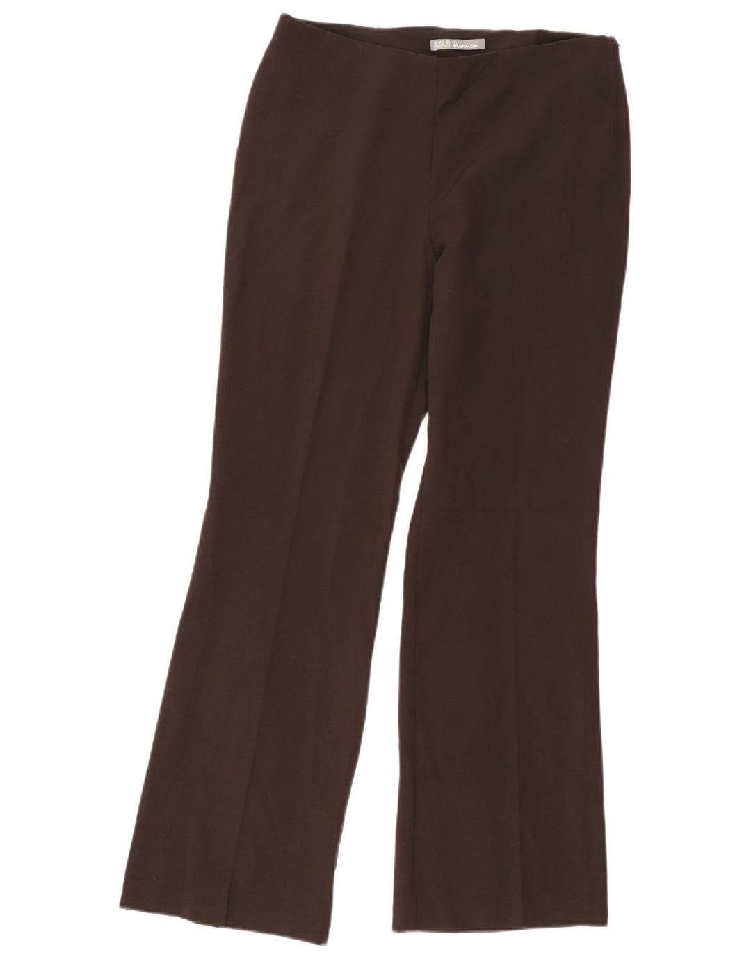 Marks & Spencer Damen Bootcut Freizeithose UK 12 Medium W30 L29 Grau
