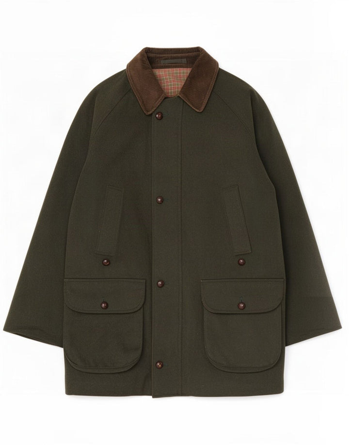 Barbour Herren Utility Jacke UK 42 XL Grüne Wolle