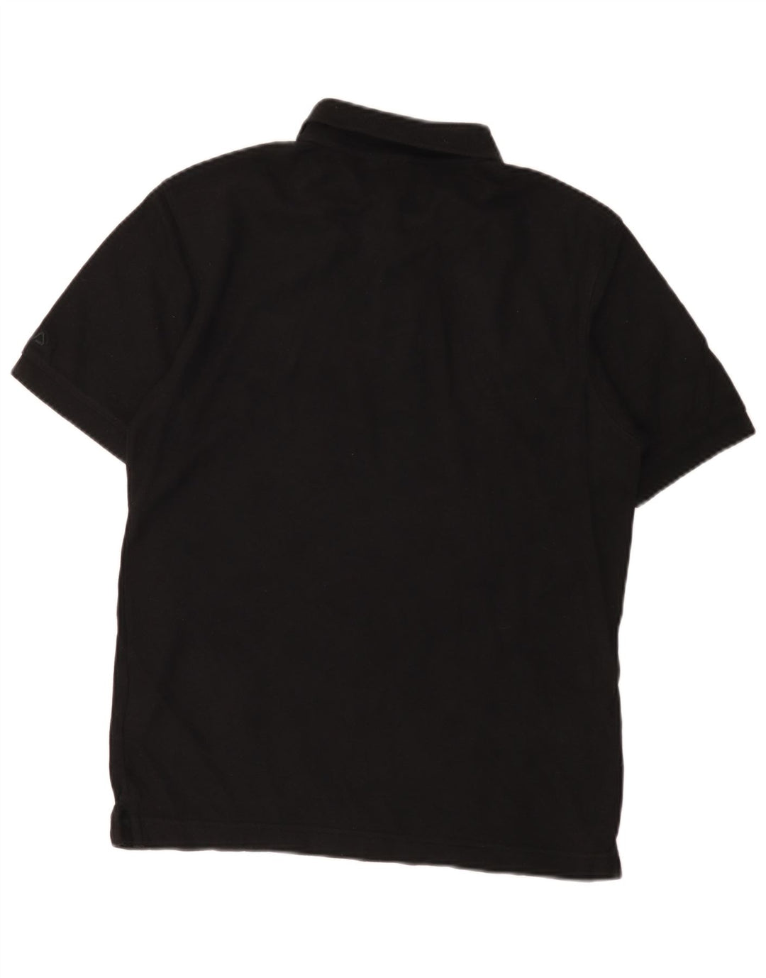 Fila Herren Poloshirt Small Schwarz Baumwolle