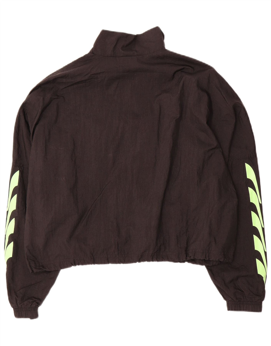 PUMA Damen Crop Graphic Übergroße Trainingsjacke, Gr. 16, Schwarz
