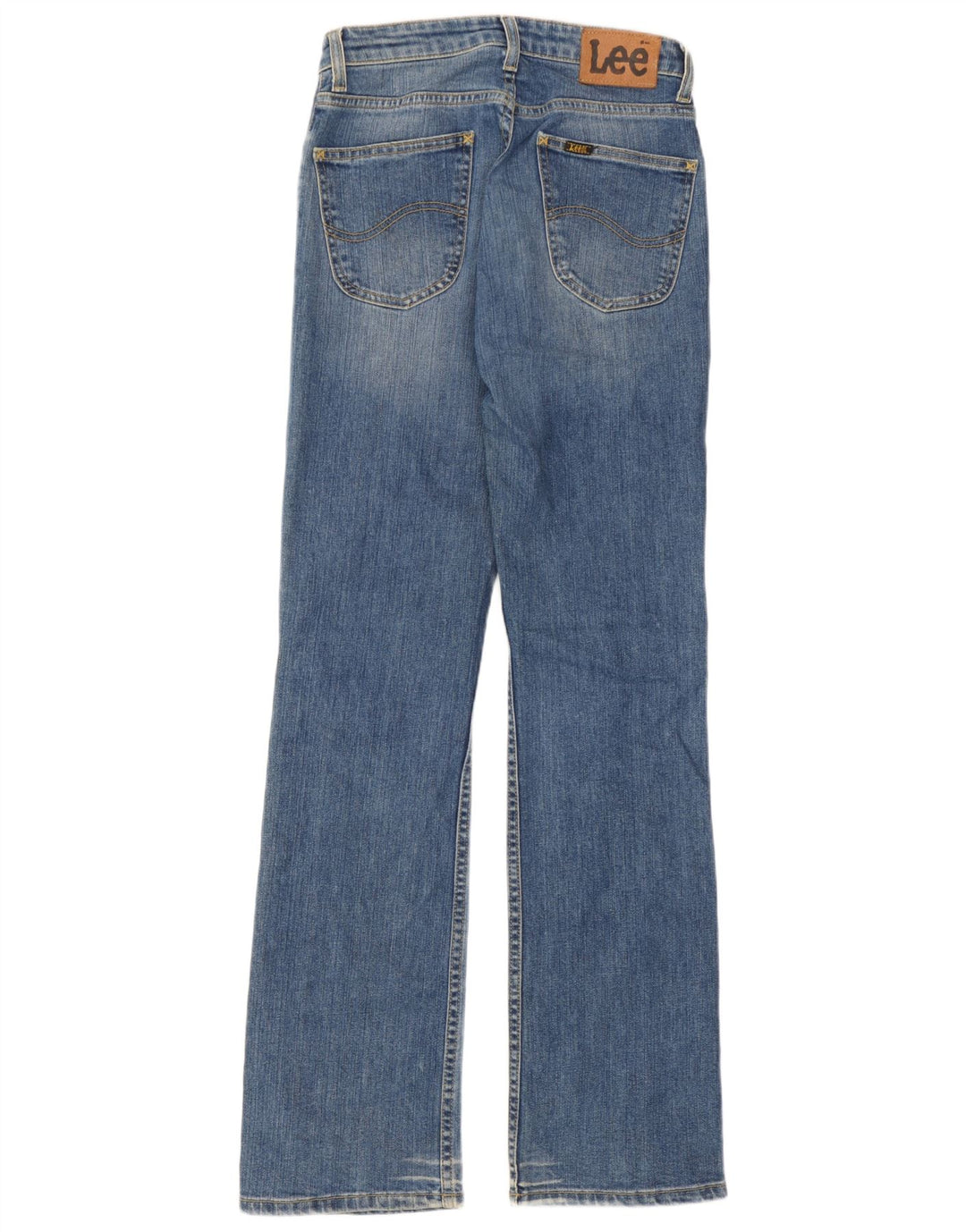 Lee Damen Cameron Bootcut Jeans W28 L33 Blaue Baumwolle