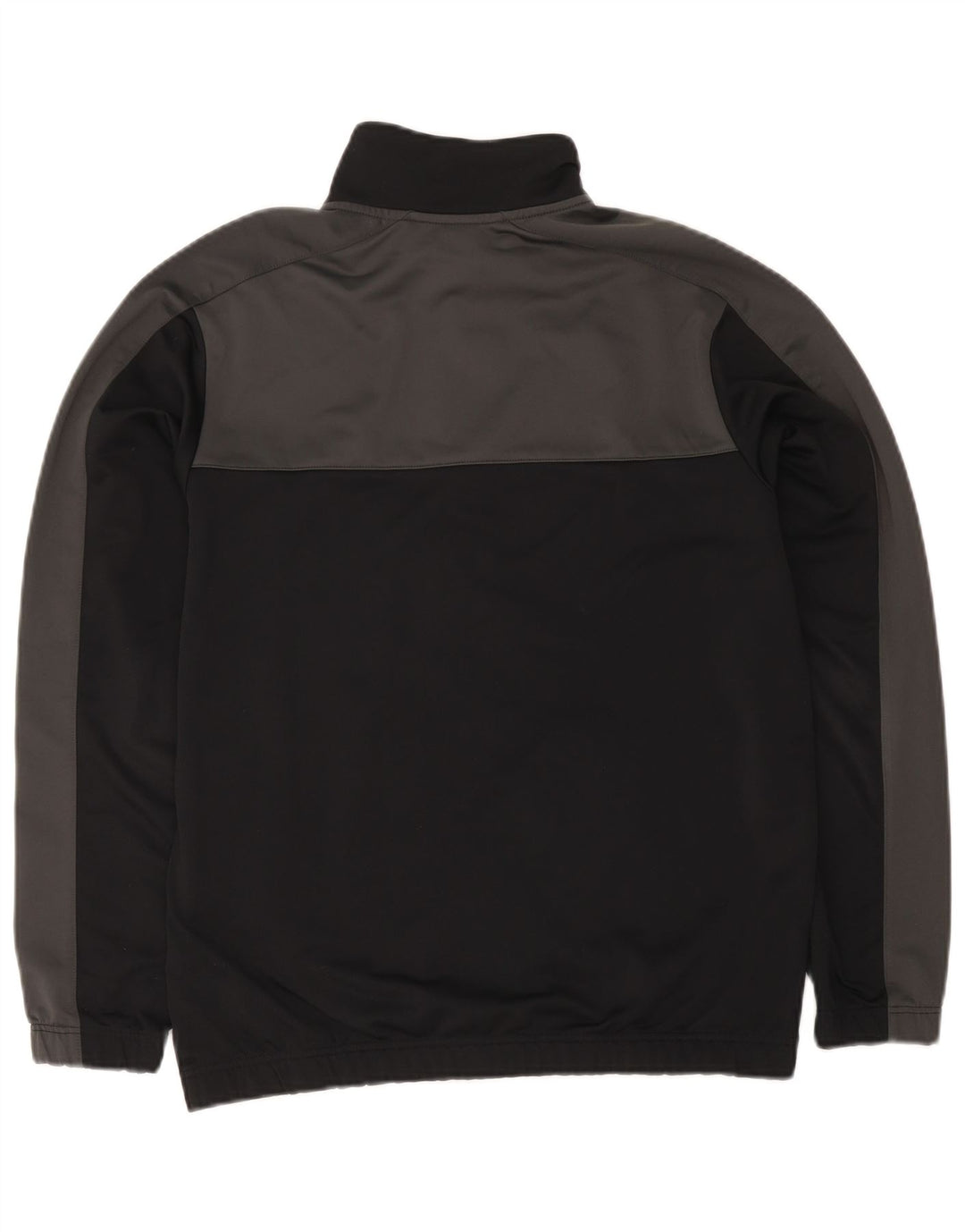 Nike Herren-Trainingsanzug-Top-Jacke, mittelgroß, Schwarz, Farbblock