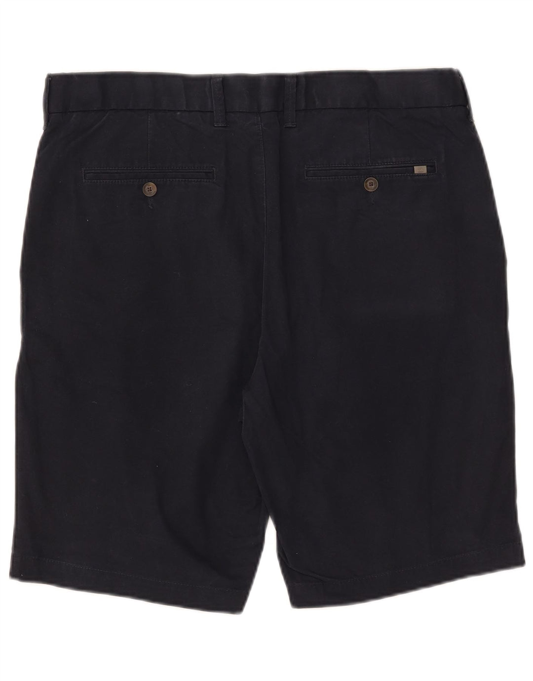 Marks & Spencer Herren-Chinoshorts W36, Größe L, Marineblau, Baumwolle