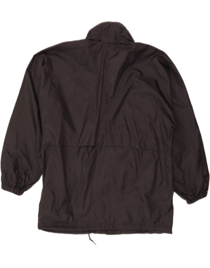 K-Way Herren-Regenjacke mit Kapuze, UK 38, mittelschwarz