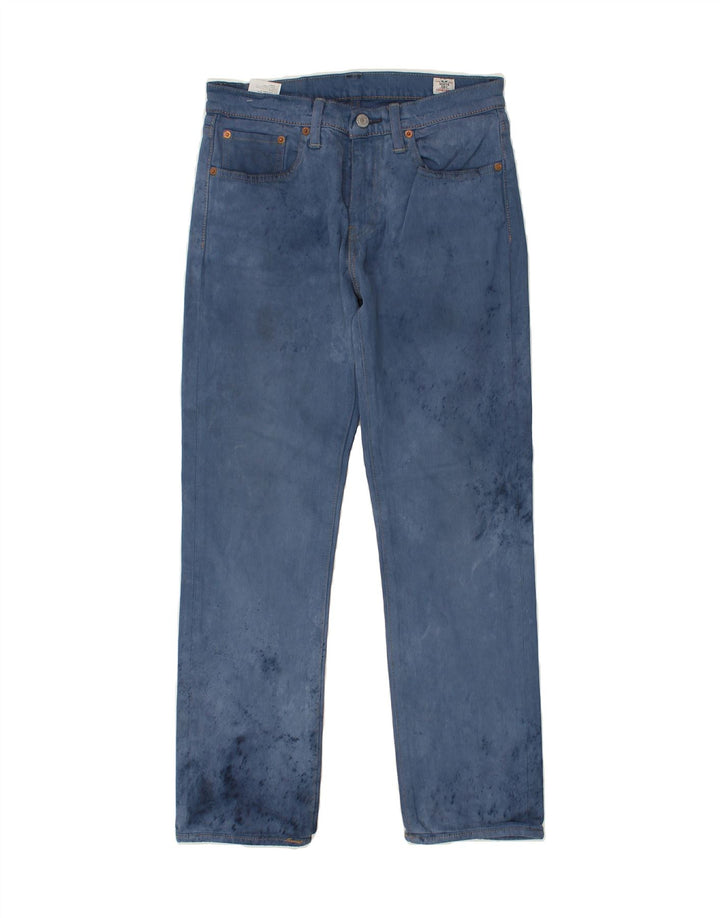 LEVI'S Mens 511 Straight Jeans W29 L28 Blue Cotton Vintage Levi's and Second-Hand Levi's from Messina Hembry 