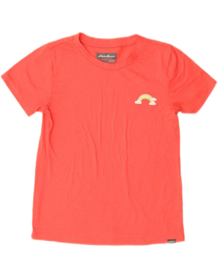 Eddie Bauer T-Shirt für Mädchen, 10–11 Jahre, mittelrot, Polyester