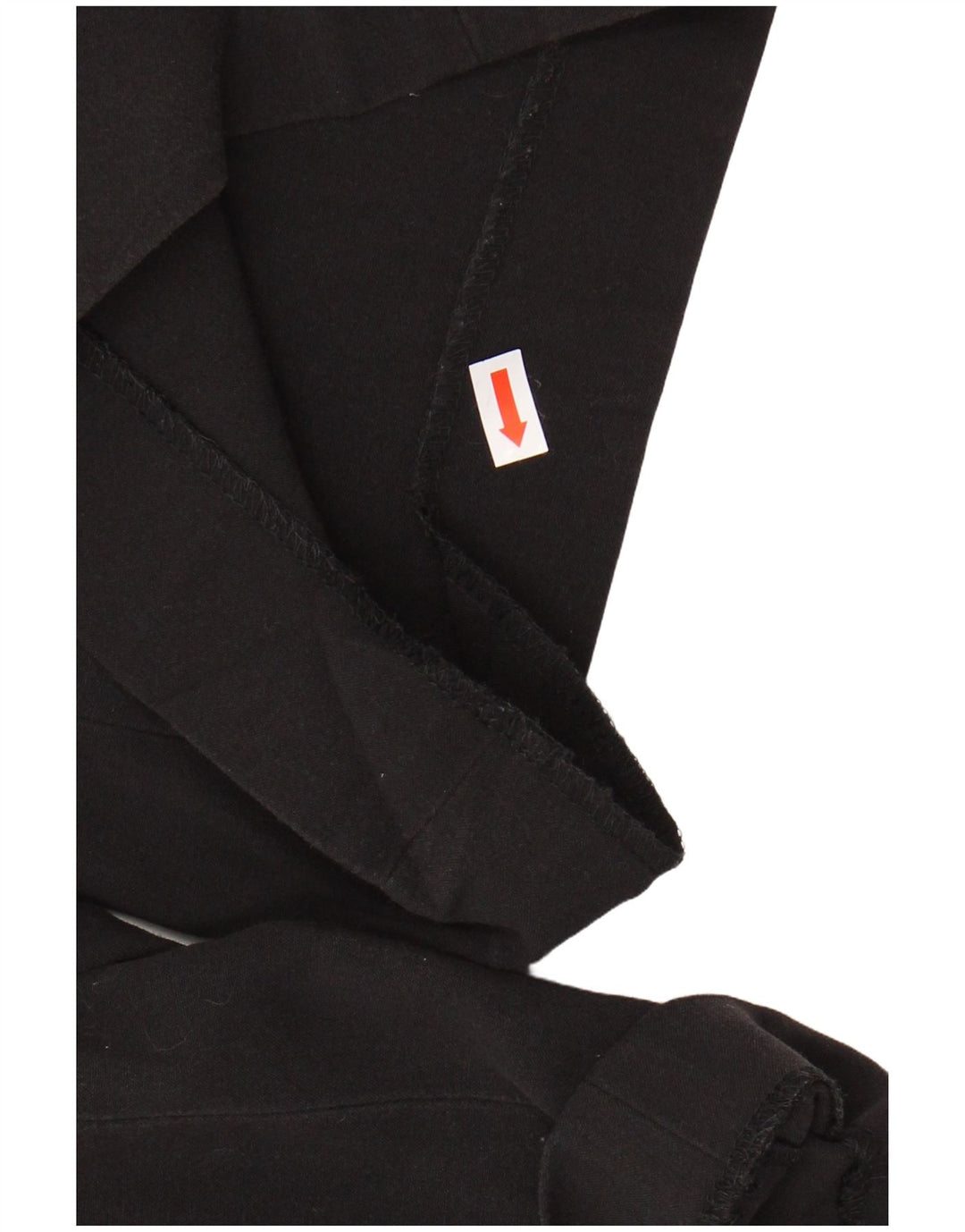 CALVIN KLEIN Damen Bootcut Chinohose US 12 Large W34 L32 Schwarz