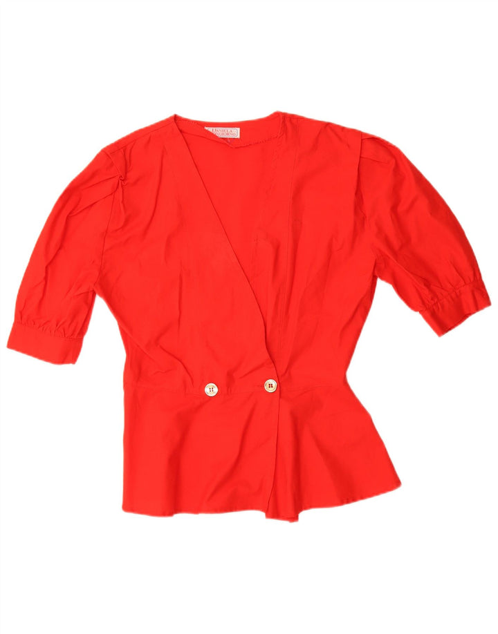 Vintage Damen 2-teiliges Rockset IT 42 Medium W28 Rot