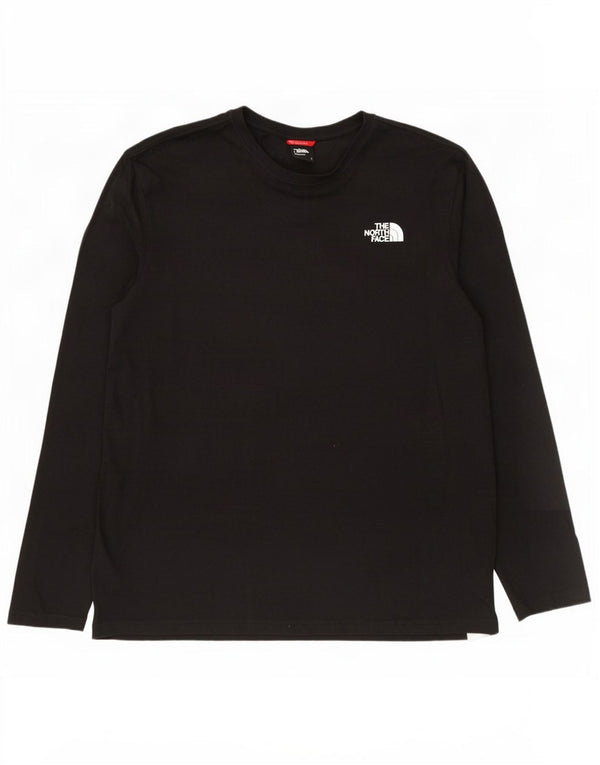 The North Face Herren Graphic Top Langarm XL Schwarz Baumwolle