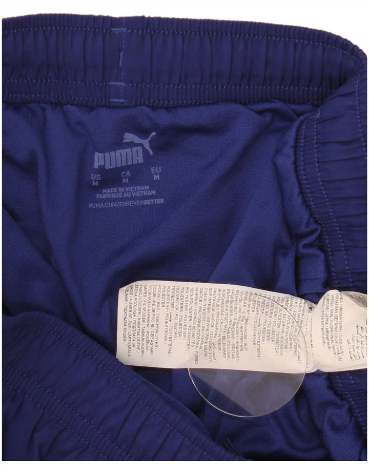 Puma Herren Sportshorts Mittelblaues Polyester