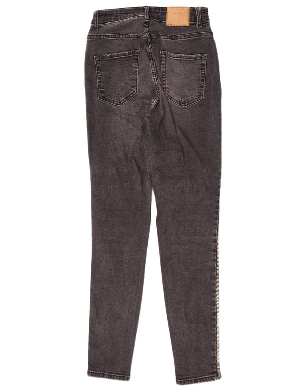 Zara Damen Skinny Jeans EU 38 Small W28 L27 Grau