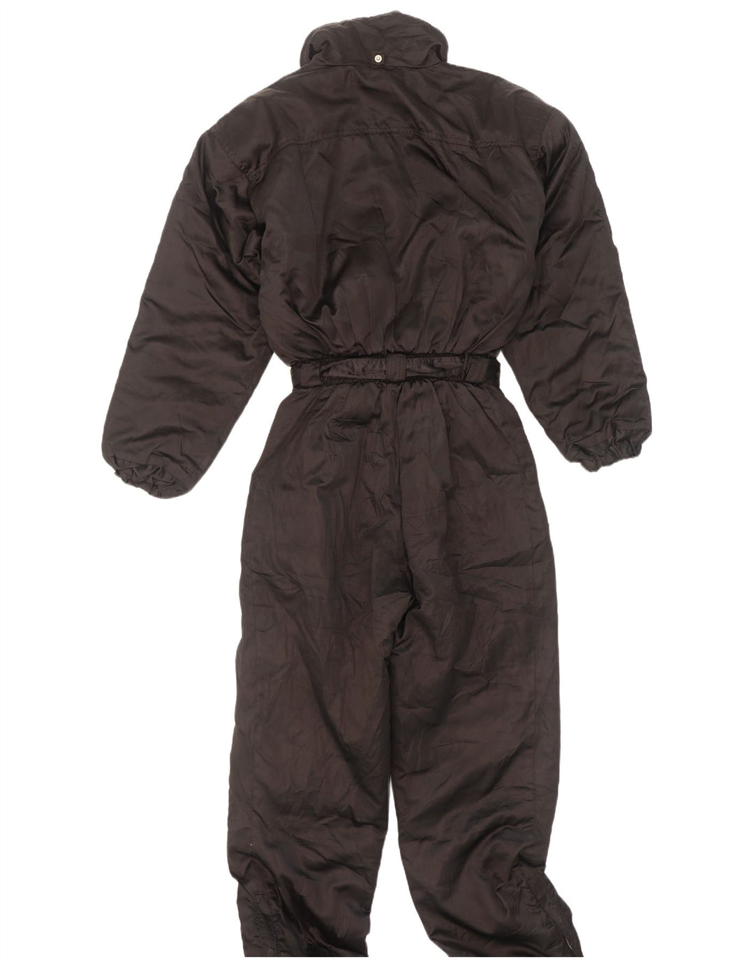 Vintage Damen Skioverall IT 46 Large Schwarz